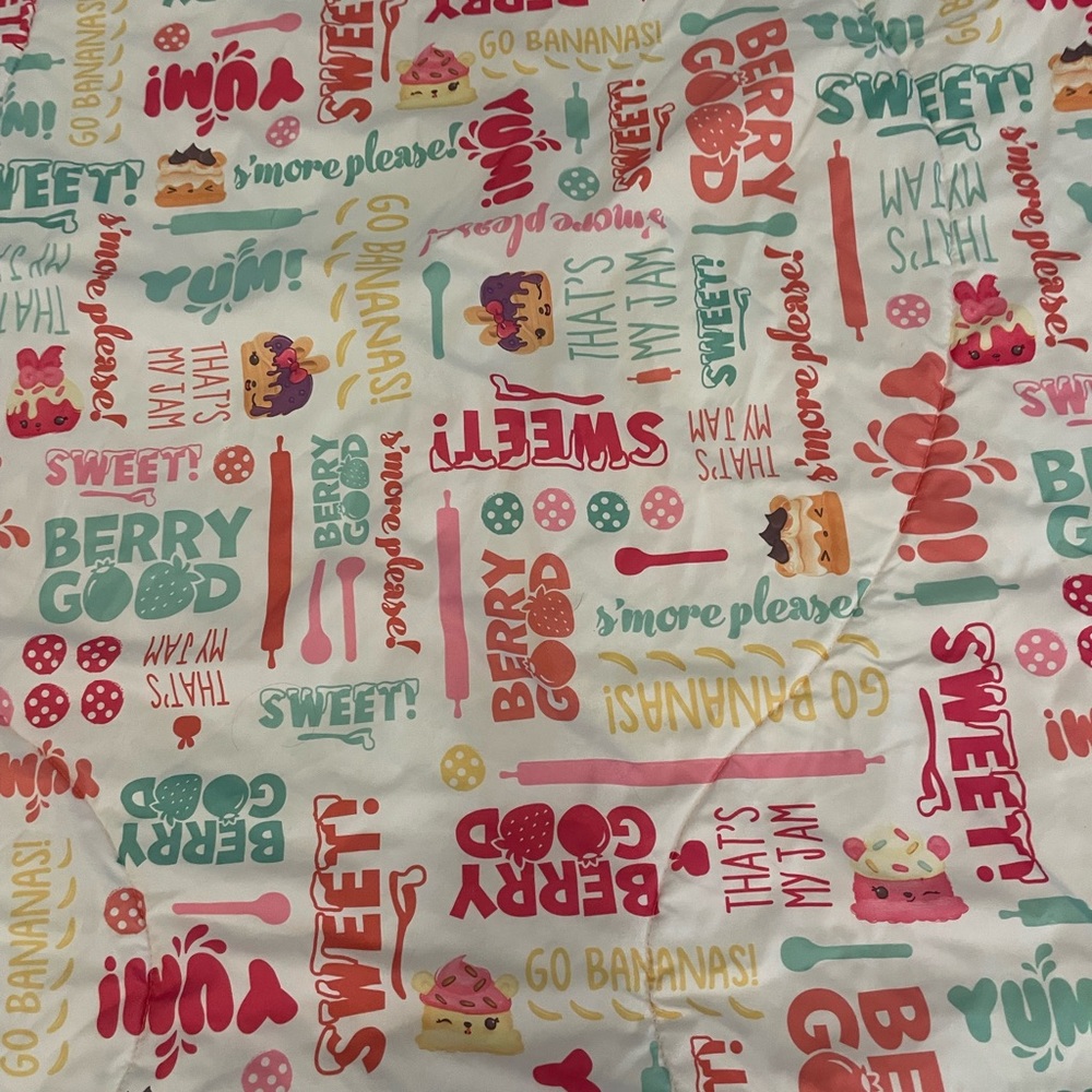 num nom Comforter Sprinkle sparkle fun vintage - Picture 11 of 12